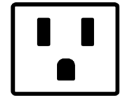 AC Outlet (3-Prong)output icon