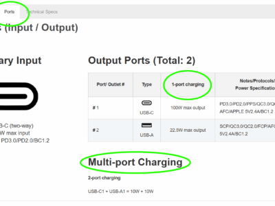 Multi-port output on Power Radix